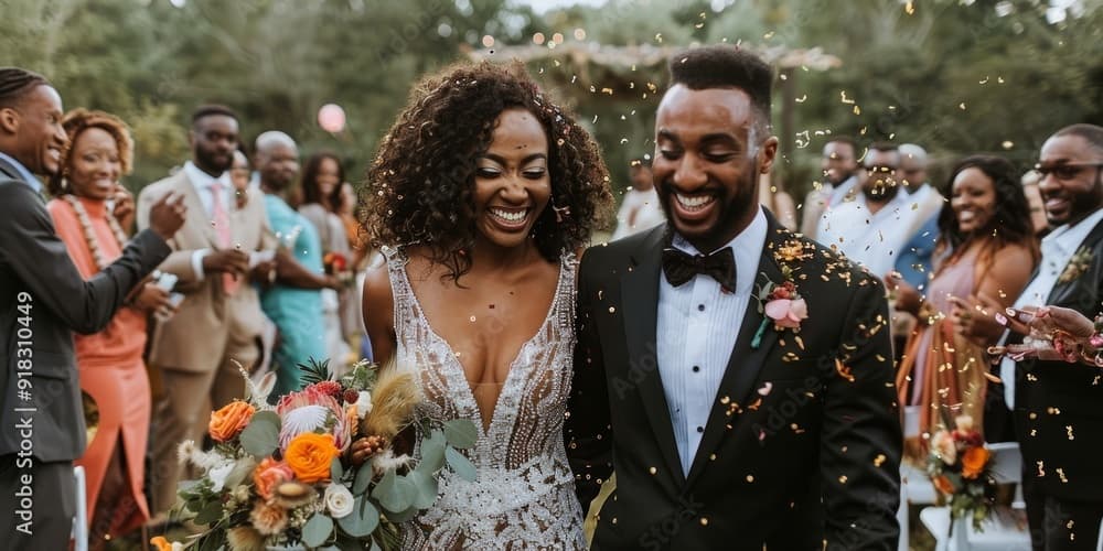 An intimate wedding ceremony setup