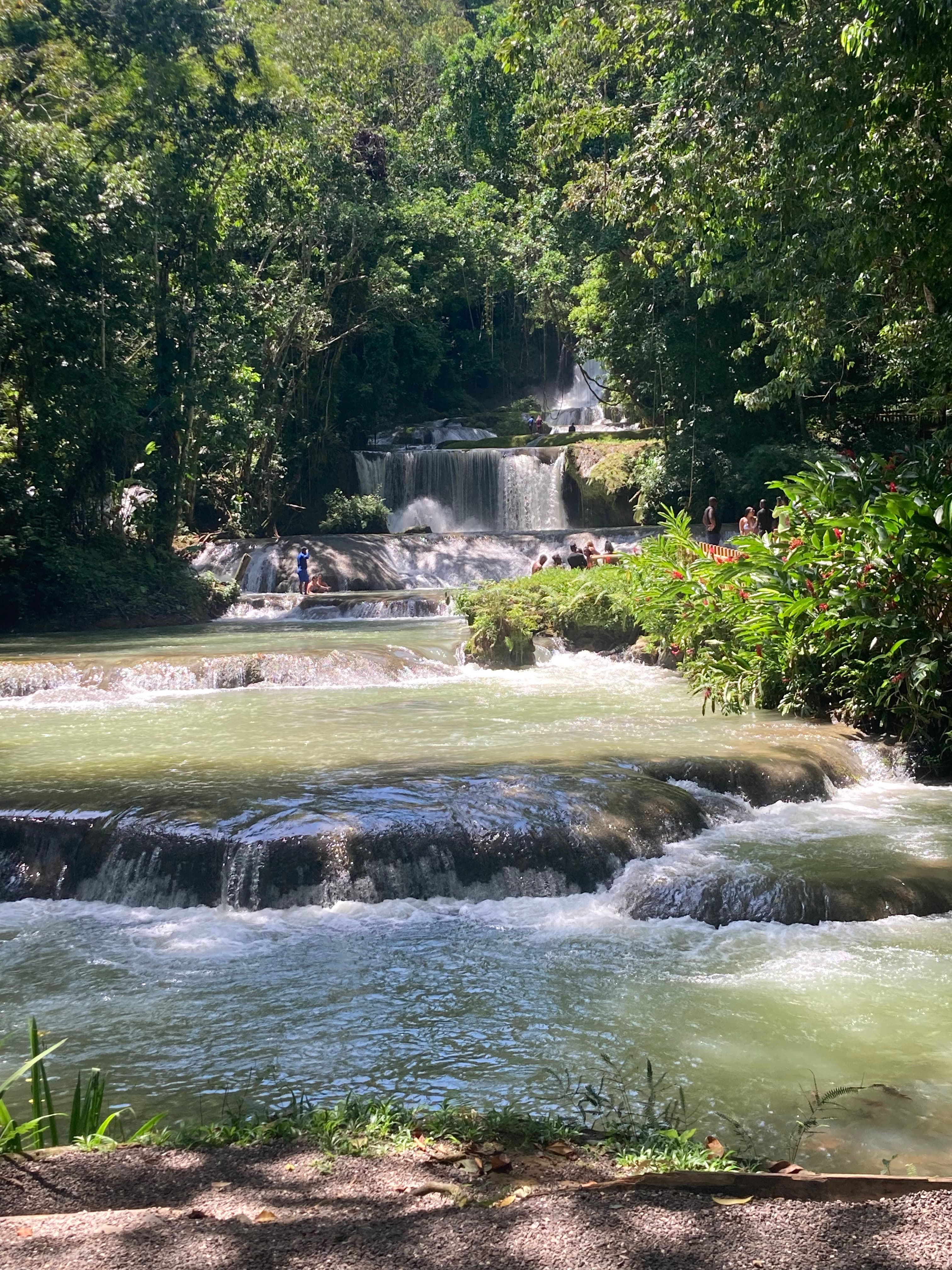 A person rafting on the Rio Grande